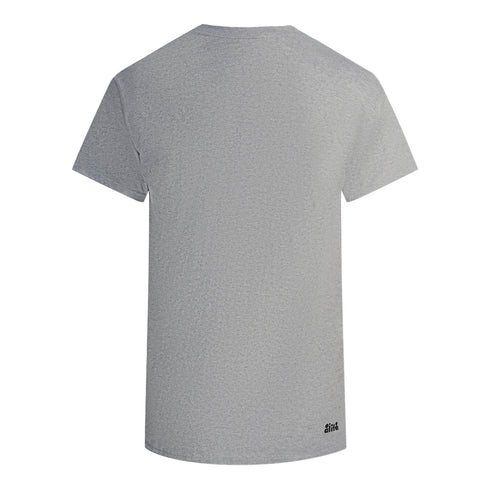 Alife Bugged Out Logo Heather Grey T Shirt